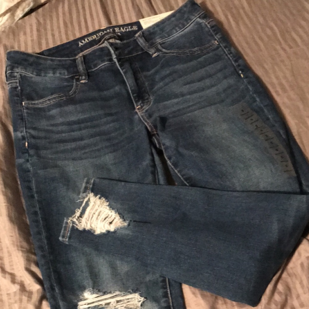 American Eagle jegging crop